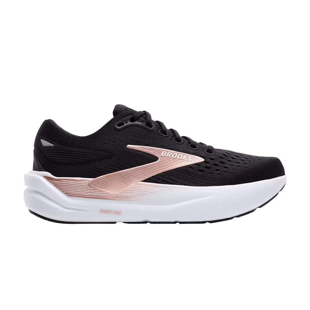 Brooks Women's Ghost Max 3 Black Rose Gold