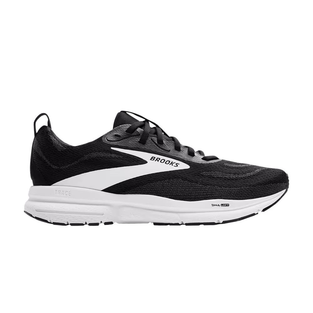 Brooks Trace 4 Black Grey White