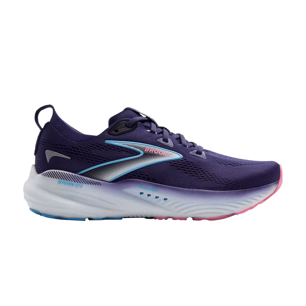 Brooks Women's Glycerin GTS 22 Blue Ribbon Dianthus