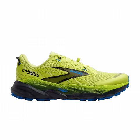Brooks Cascadia 19 'Sunny Lime Blue'