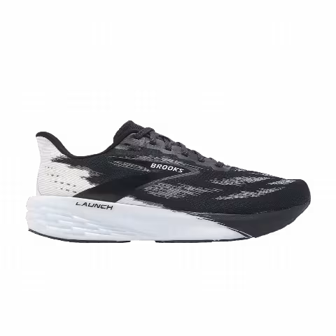 Brooks Launch 11 2E Wide 'Black White'
