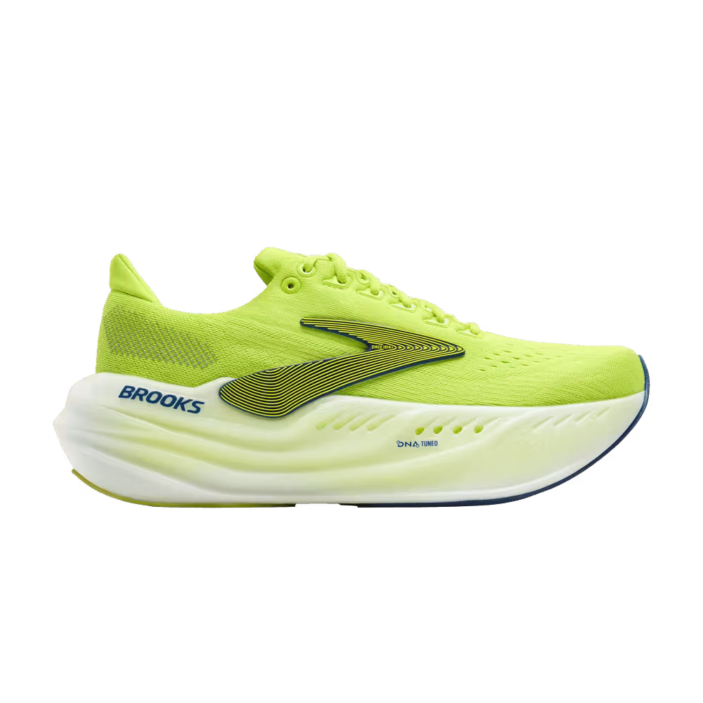 Brooks Glycerin Max Lime Navy Peony