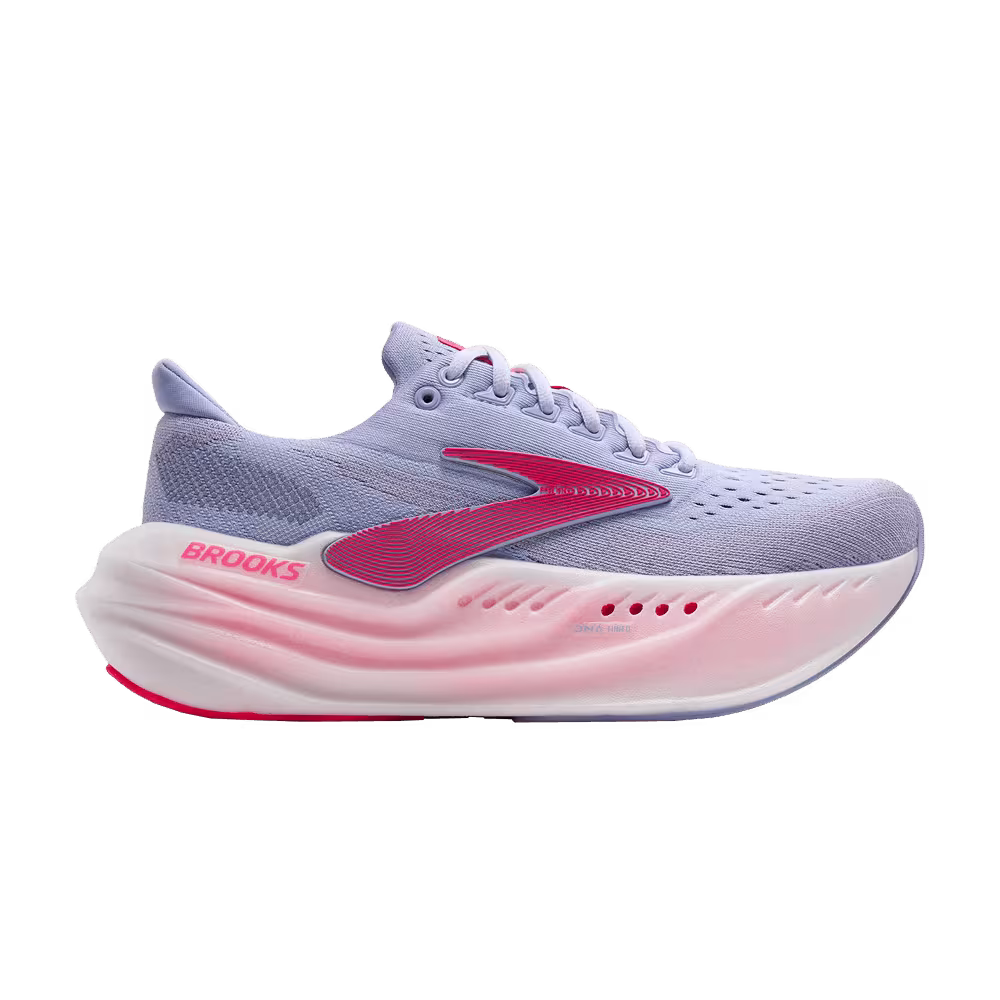 Brooks Women's Glycerin Max Blue Heron Diva Pink