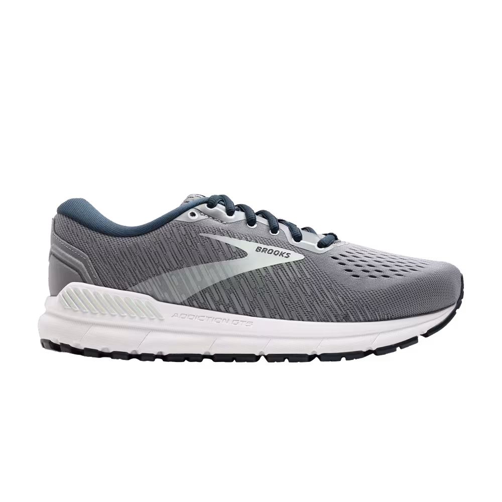 Brooks Women's Addiction GTS 15 Grey Navy Aqua