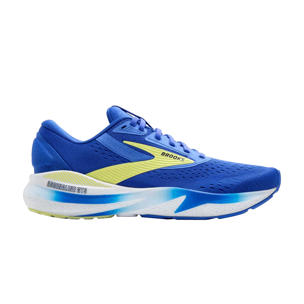 Brooks Adrenaline GTS 24 Cobalt Neo Yellow