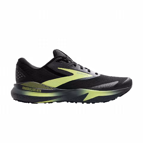 Brooks Adrenaline GTS 24 Weatherized 'Black New Yellow'