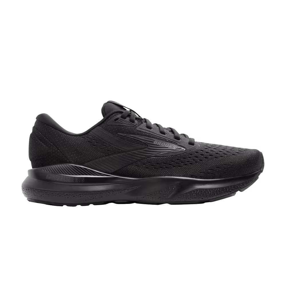Brooks Women's Adrenaline GTS 24 2E Wide Black Ebony