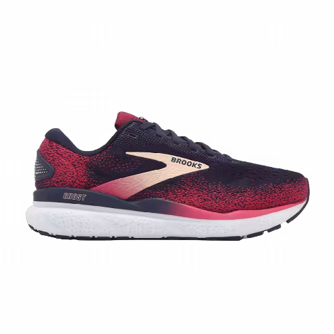 Brooks Wmns Ghost 16 2E Wide 'Peacoat Raspberry'