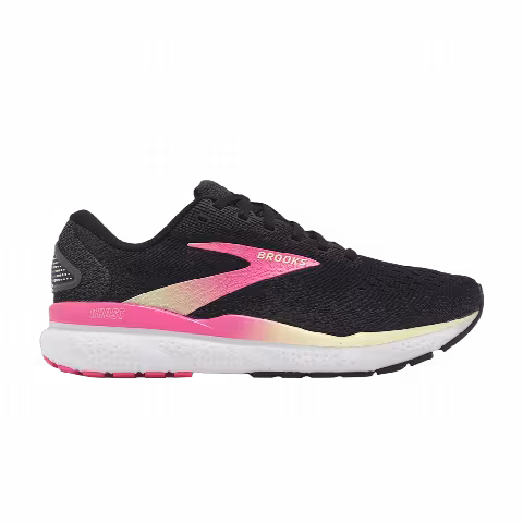 Brooks Wmns Ghost 16 'Black Pink Yellow'