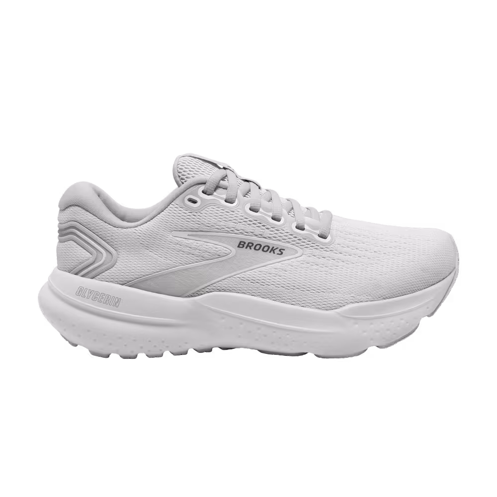 Brooks Glycerin 21 White Grey