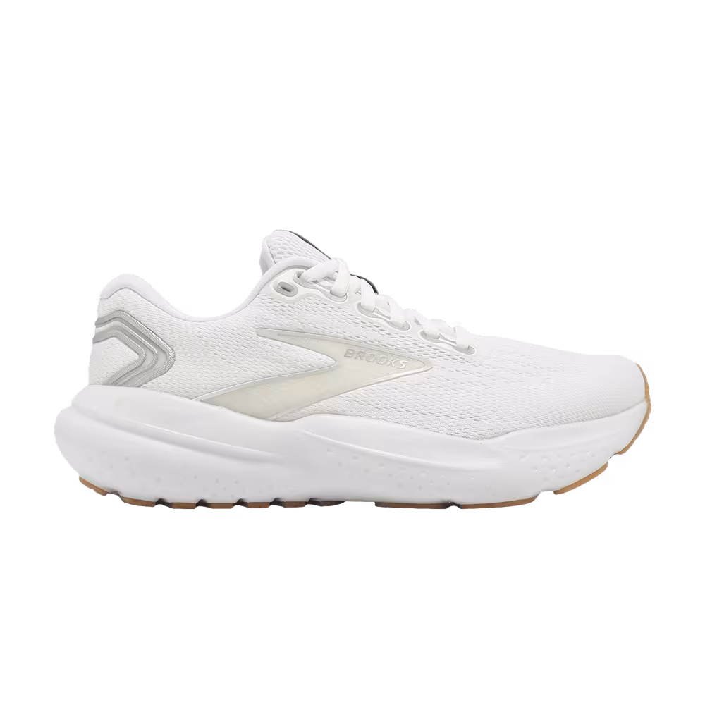 Brooks Women's Glycerin 21 White Silver Biscuit