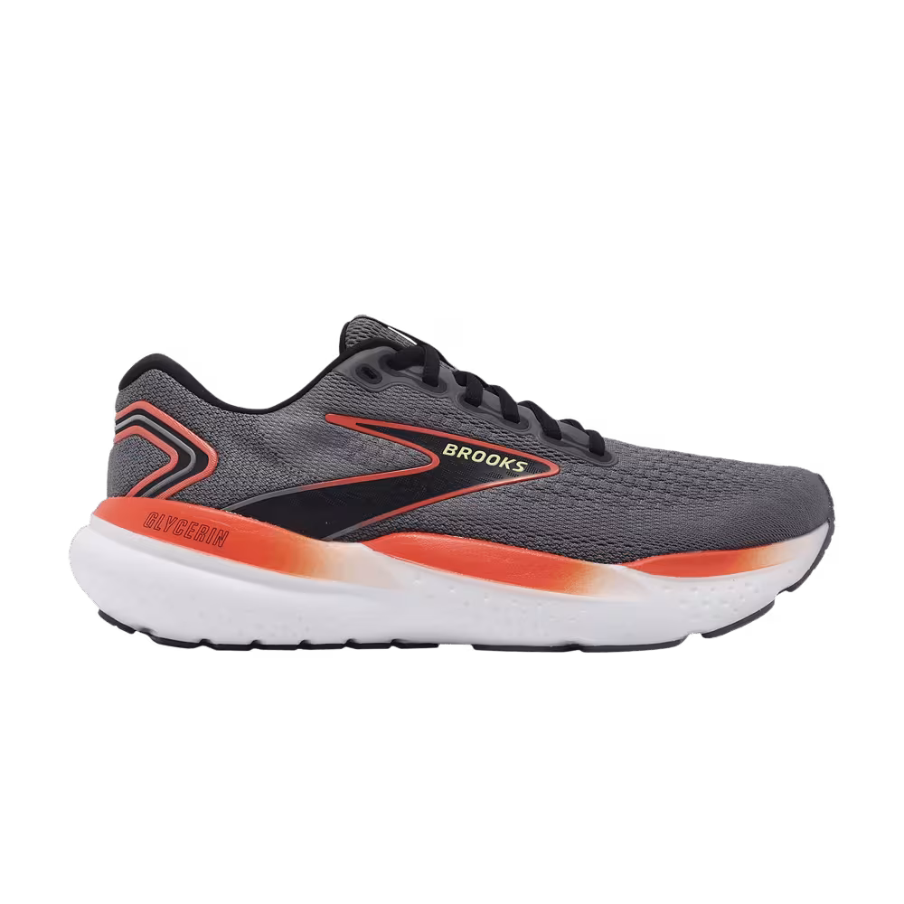 Brooks Glycerin 21 Grey Mandarin Red