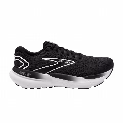Brooks Wmns Glycerin 21 Wide 'Black White'