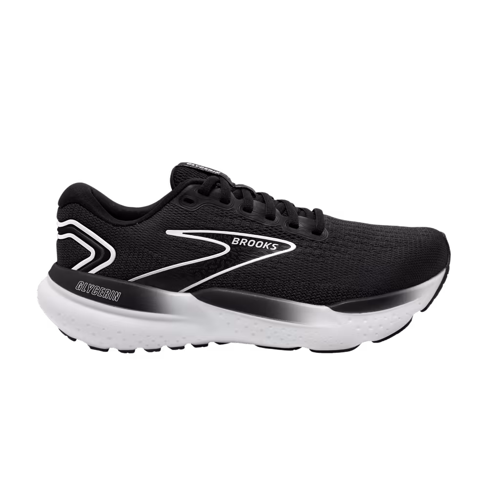 Brooks Women's Glycerin 21 Wide Black White