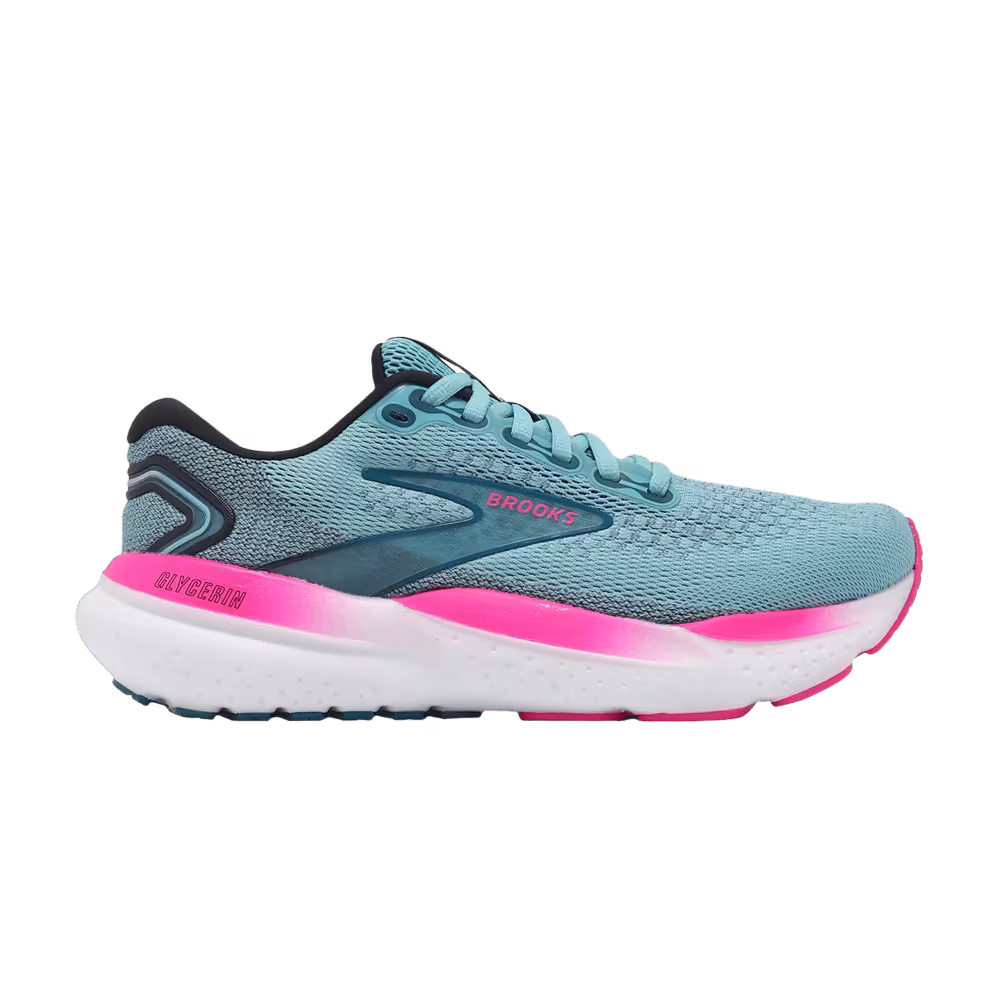 Brooks Women's Glycerin 21 Moroccan Blue Pink