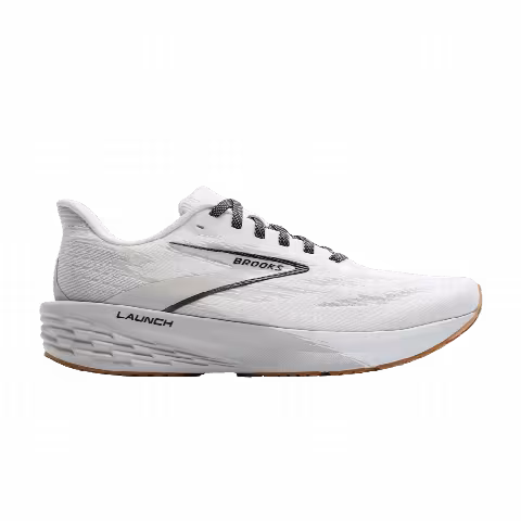 Brooks Launch 11 'White Grey Black'