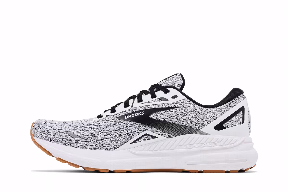 Brooks Adrenaline GTS 23 White Black, view 4