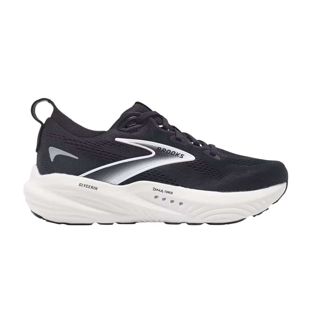 Brooks Women's Glycerin 22 D Wide Black Grey White