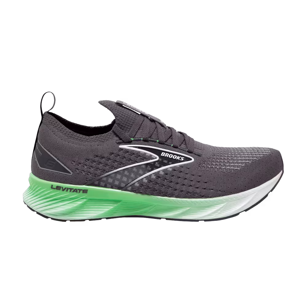 Brooks Levitate StealthFit 6 Blackened Pearl Green