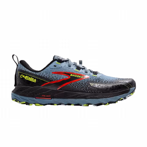 Brooks Cascadia 18 'Citadel Ebony Lime'