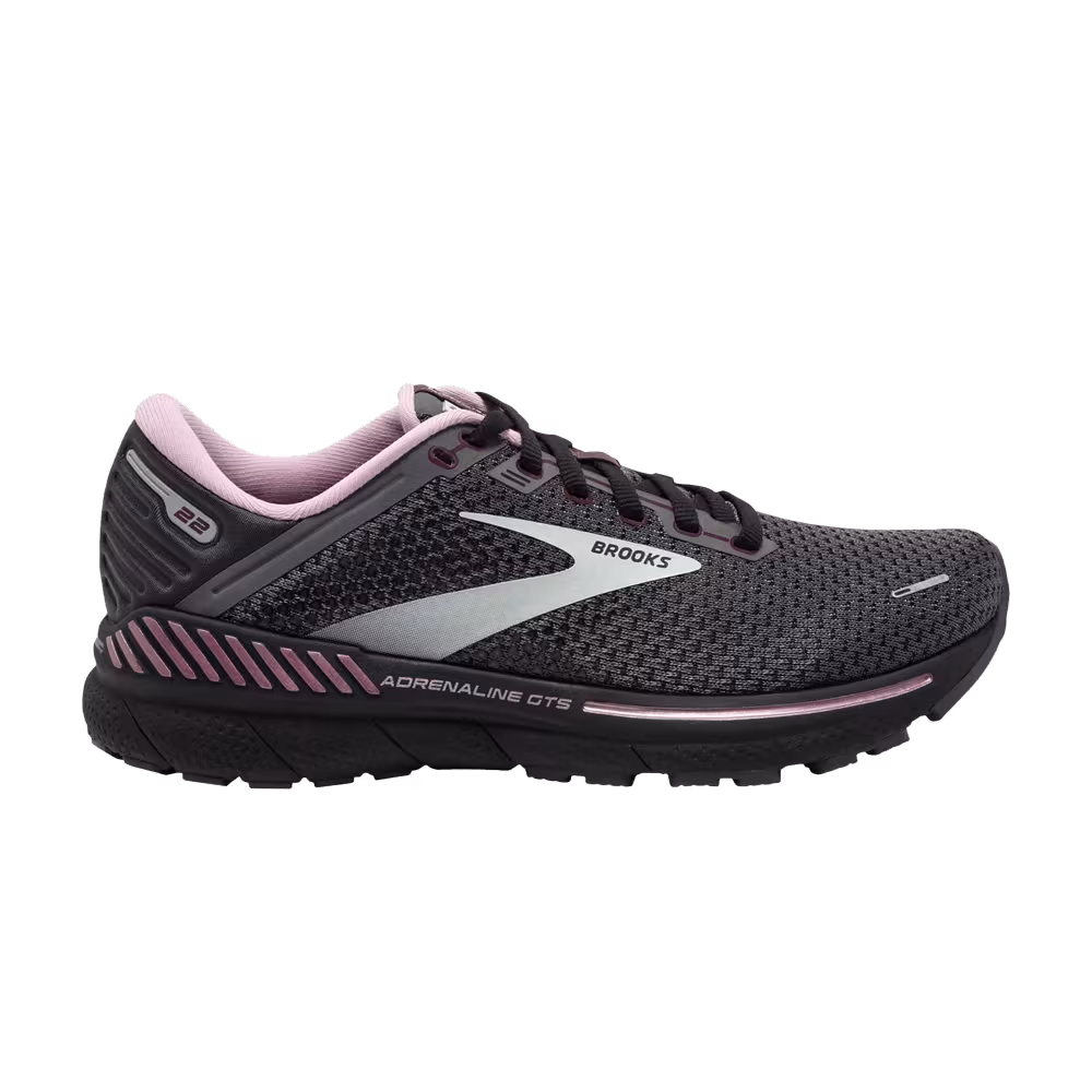 Brooks Women's Adrenaline GTS 22 Pearl Black Metallic
