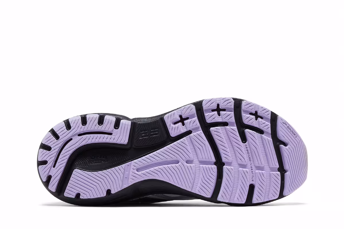Brooks Women's Adrenaline GTS 23 Grey Purple, view 5