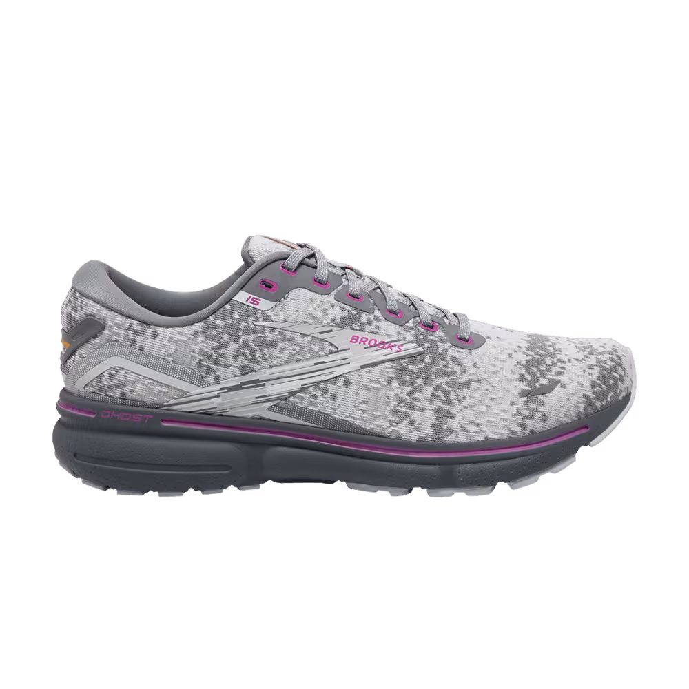 Brooks Ghost 15 White Oyster Oriole