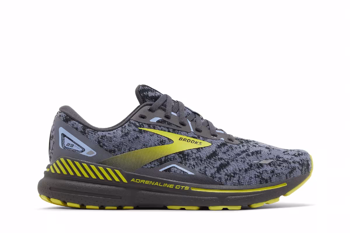 Brooks Adrenaline GTS 23 Nine Iron Sulphur, view 2