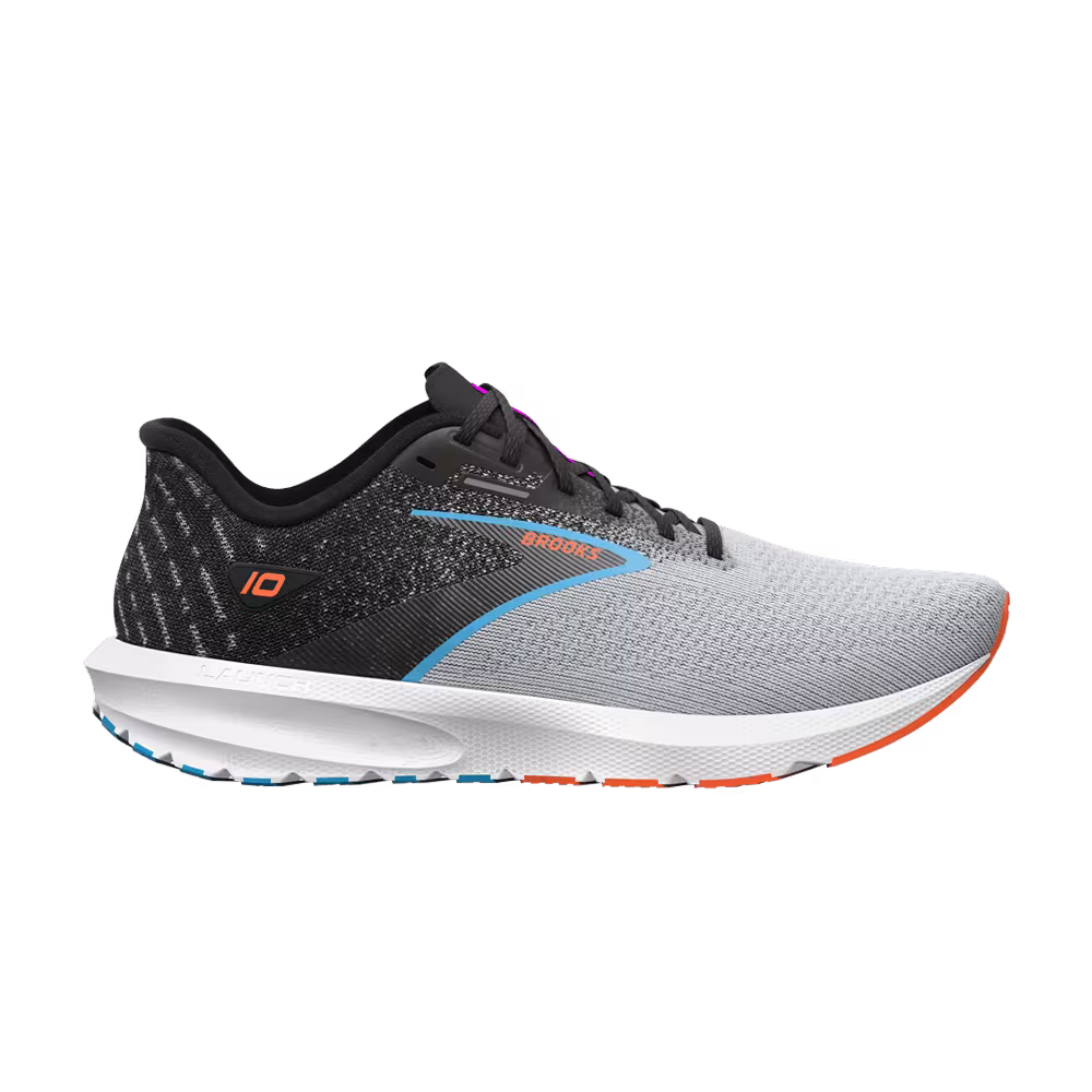Brooks Launch 10 Black Grey Orange