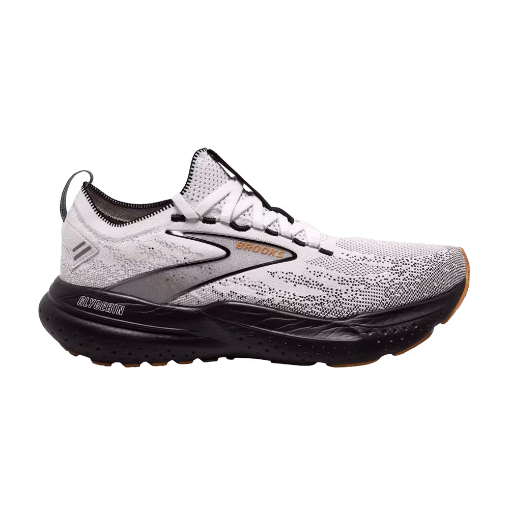 Brooks Glycerin StealthFit 21 White Grey Black