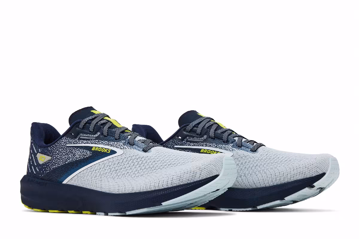 Brooks Launch 10 Iris Ballad Blue, view 9