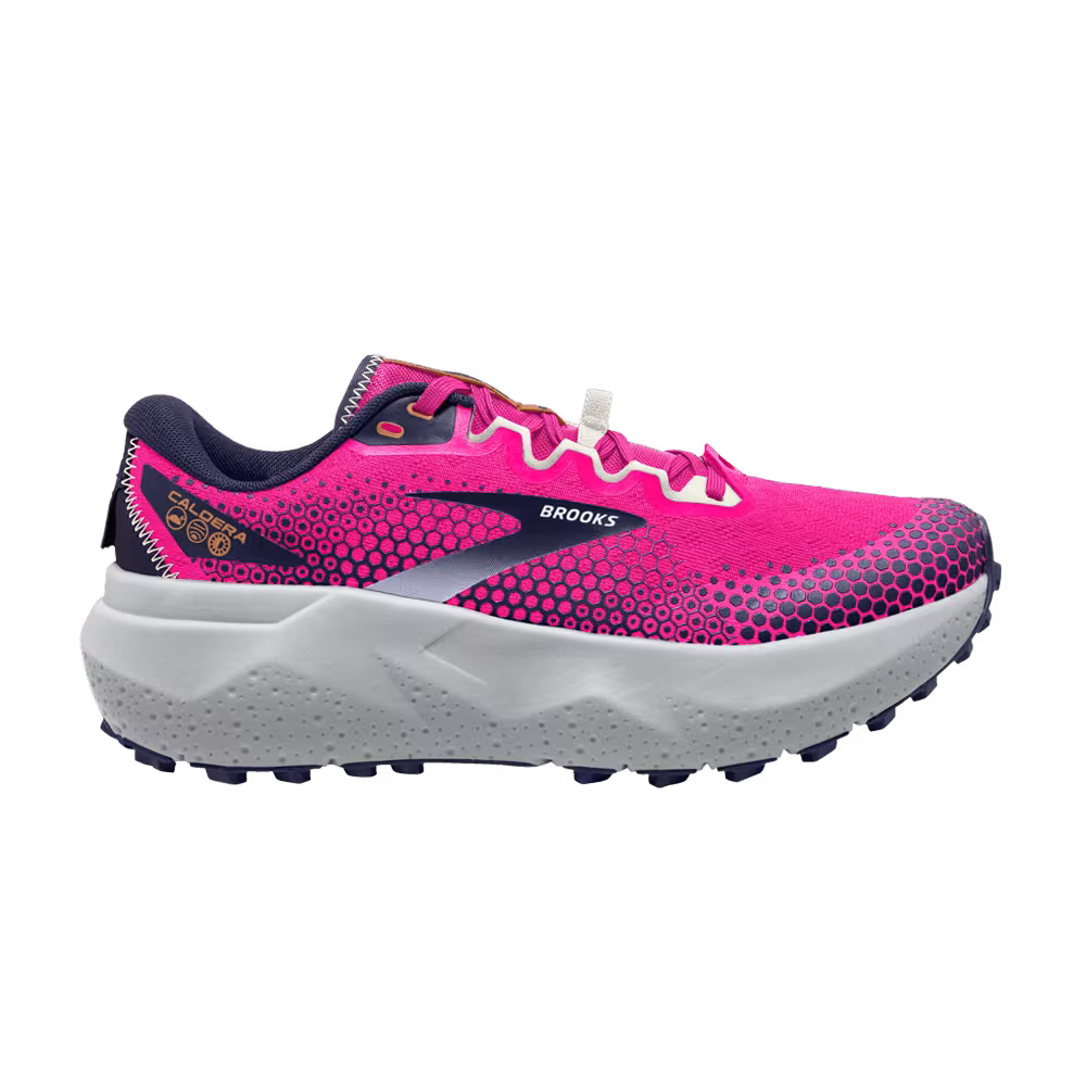 Brooks Women's Caldera 6 Pink Glow Navy