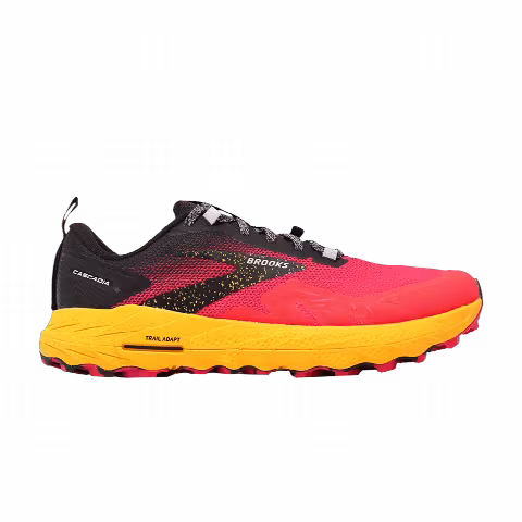 Brooks Wmns Cascadia 17 'Diva Pink Lemon Chrome'
