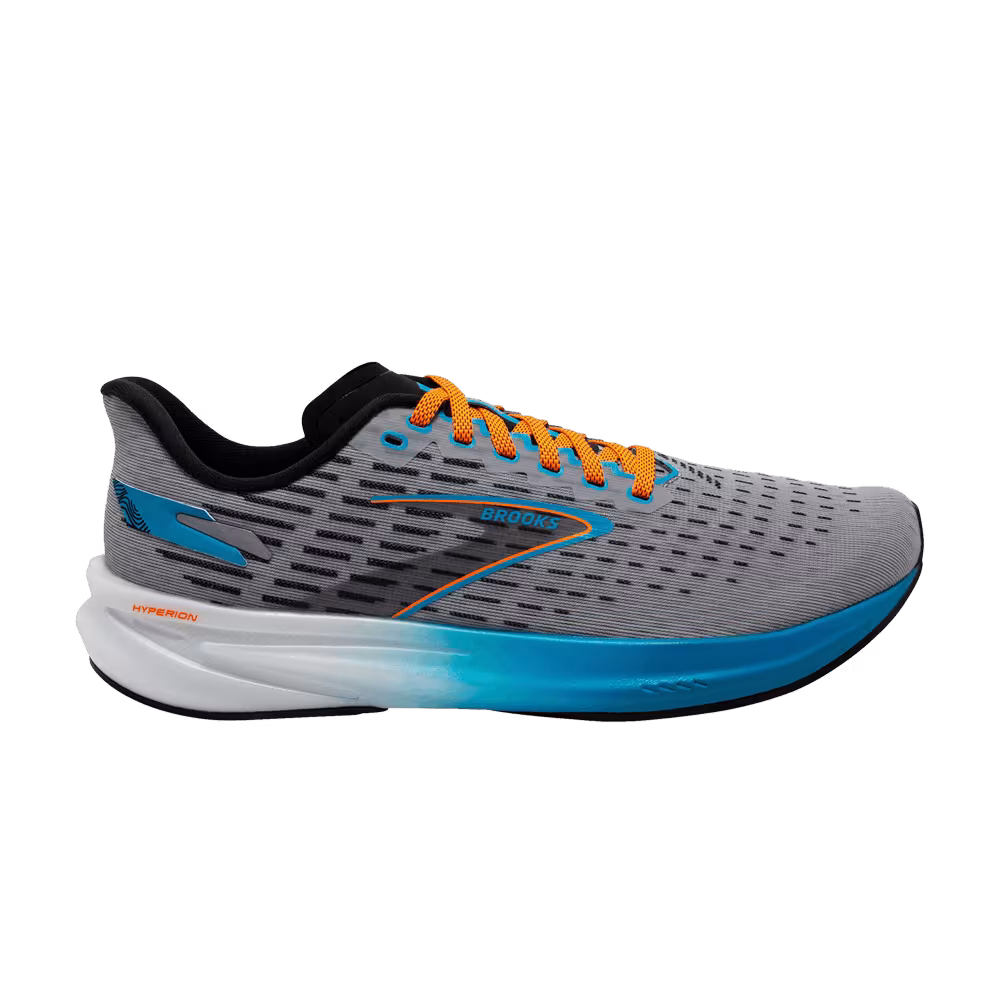 Brooks Hyperion Grey Atomic Blue