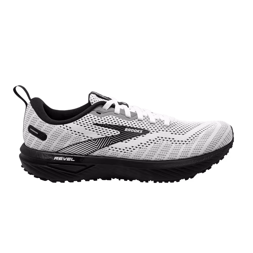 Brooks Revel 6 White Black