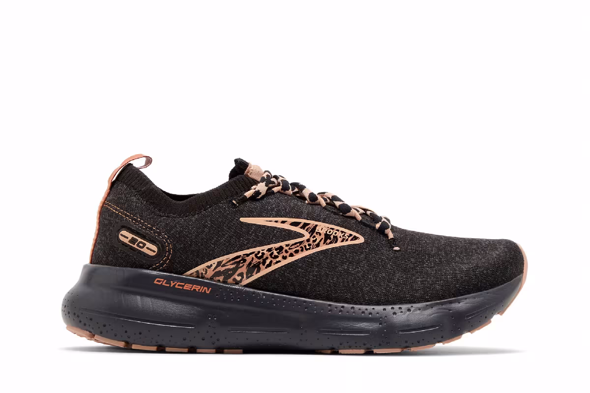 Brooks Women's Glycerin StealthFit 20 Leopard, view 2
