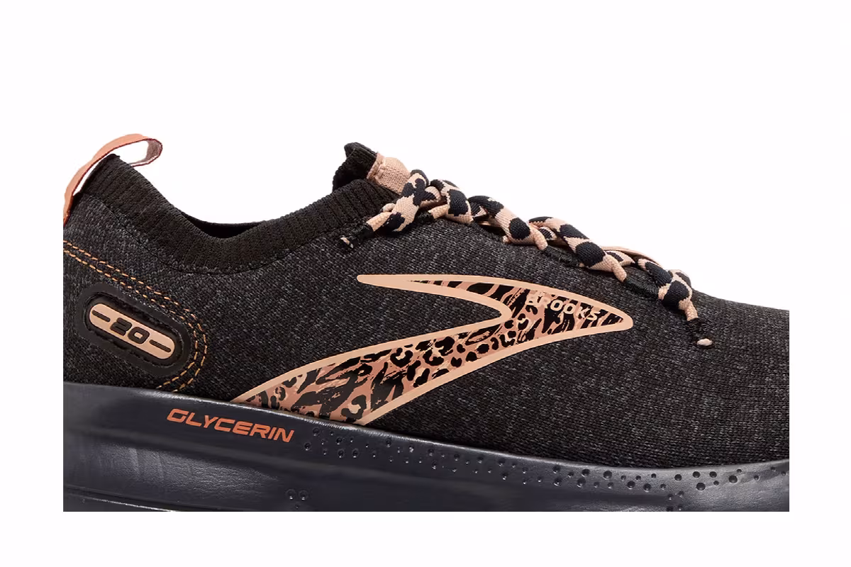 Brooks Women's Glycerin StealthFit 20 Leopard, view 3