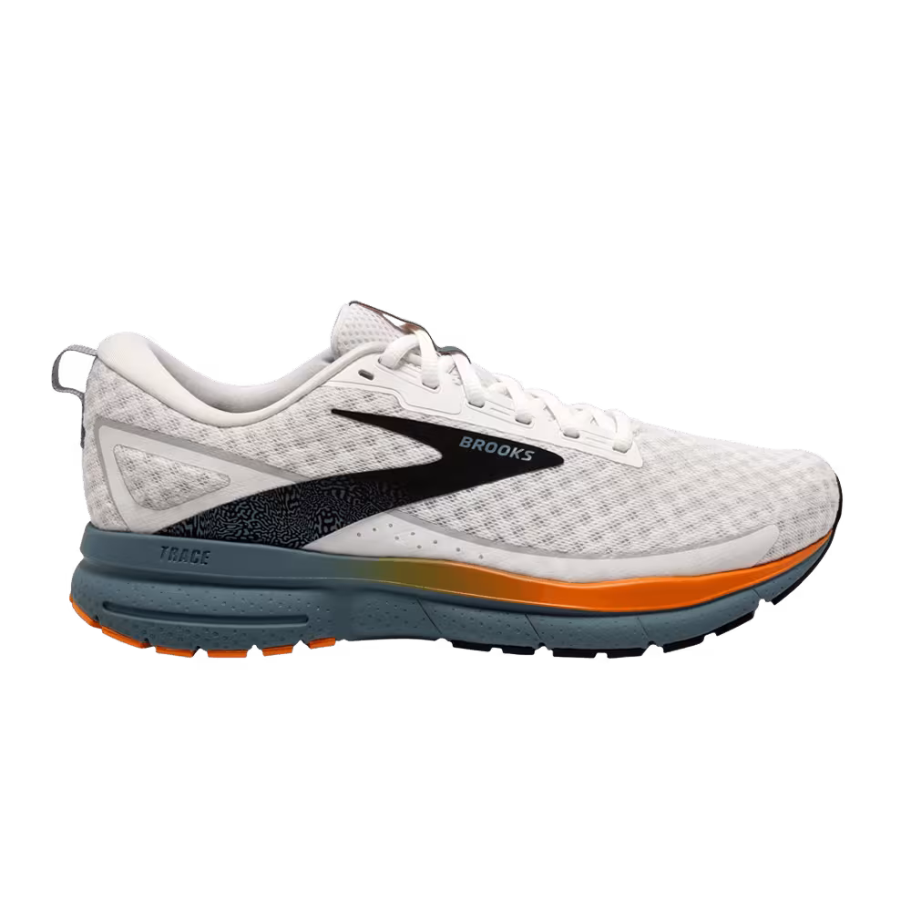Brooks Trace 3 White Goblin Blue