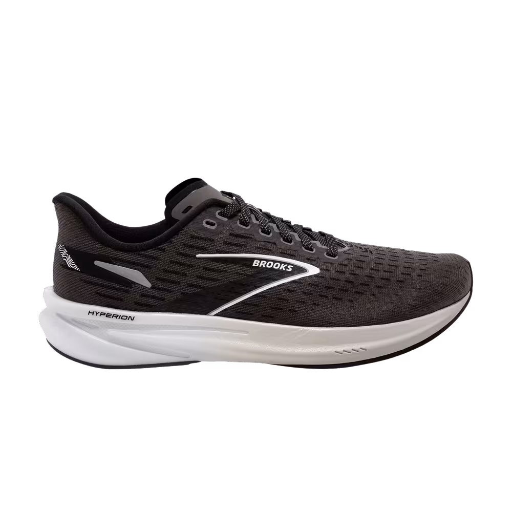 Brooks Hyperion Gunmetal White