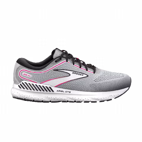 Brooks Wmns Ariel GTS 23 'Grey Pink'