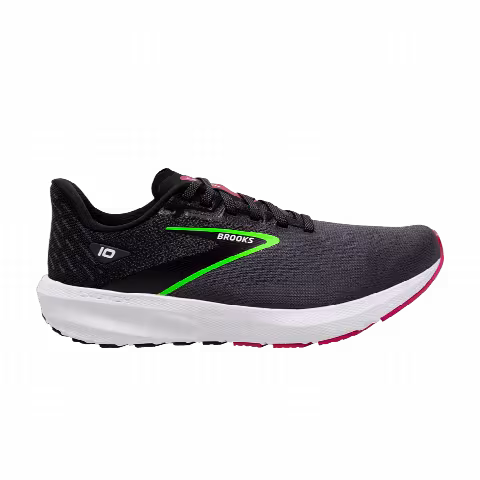 Brooks Wmns Launch 10 'Black Green'