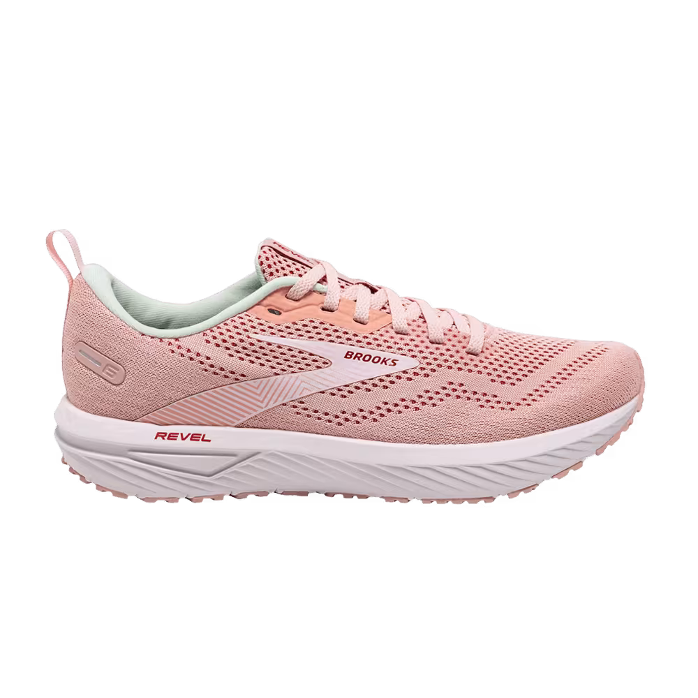 Brooks Women's Revel 6 Peach Whip Pink