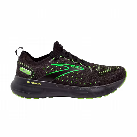 Brooks Glycerin StealthFit 20 'Black Green Gecko'