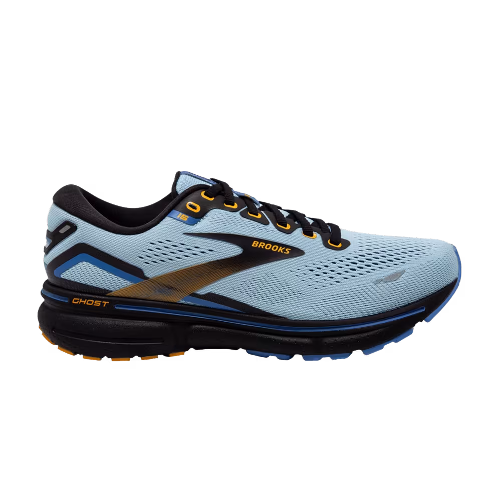 Brooks Women's Ghost 15 Light Blue Yellow