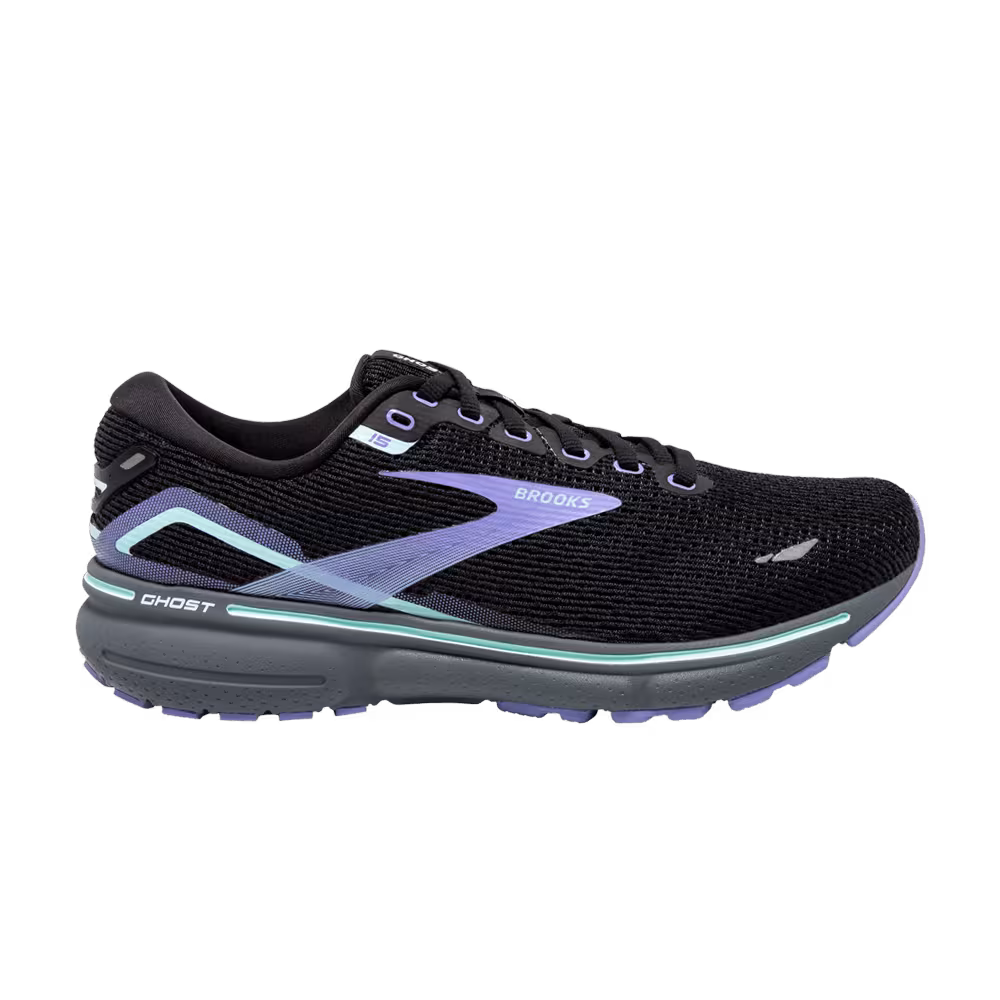 Brooks Women's Ghost 15 Black Jacaranda