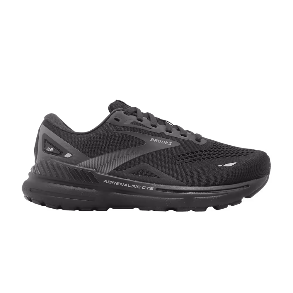 Brooks Women's Adrenaline GTS 23 2E Wide Black Ebony