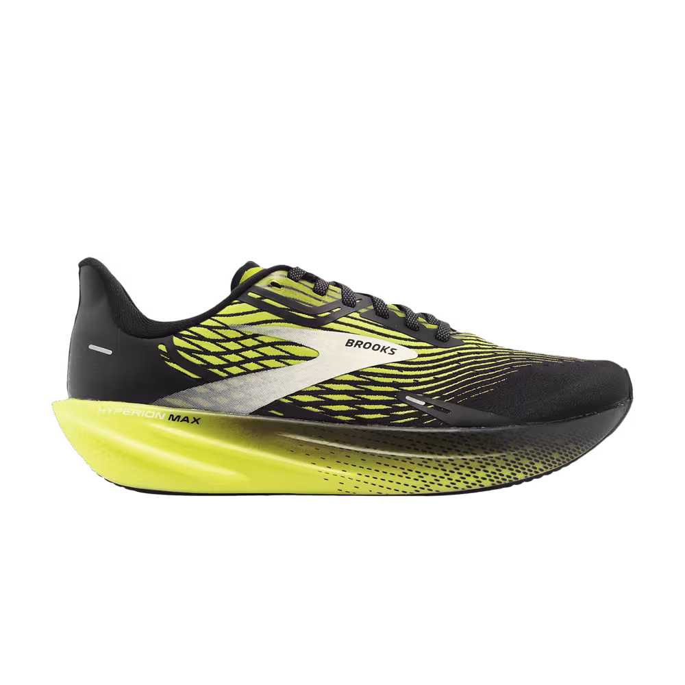 Brooks Hyperion Max Black Blazing Yellow