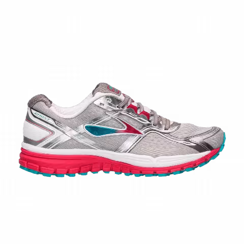 Brooks Wmns Ghost 8 Wide 'Metallic Charcoal Bright Rose'