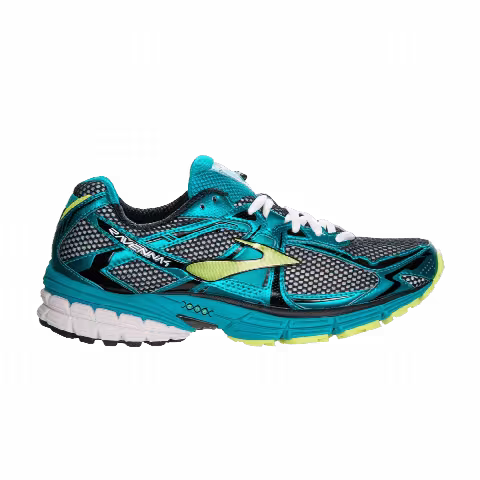 Brooks Wmns Ravenna 4 'Tile Blue Lime Punch'