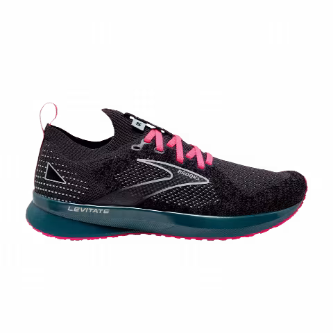 Brooks Wmns Levitate StealthFit 5 'Black Pink'